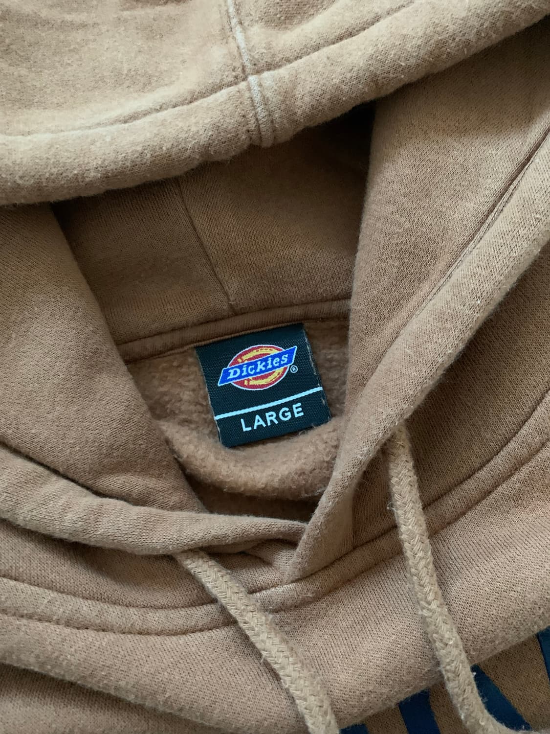 디키즈 중앙 프린팅 브라운 후드티 상품이미지5