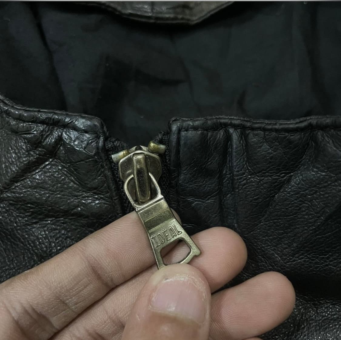 lhp 레더 후디 자켓 상품이미지8