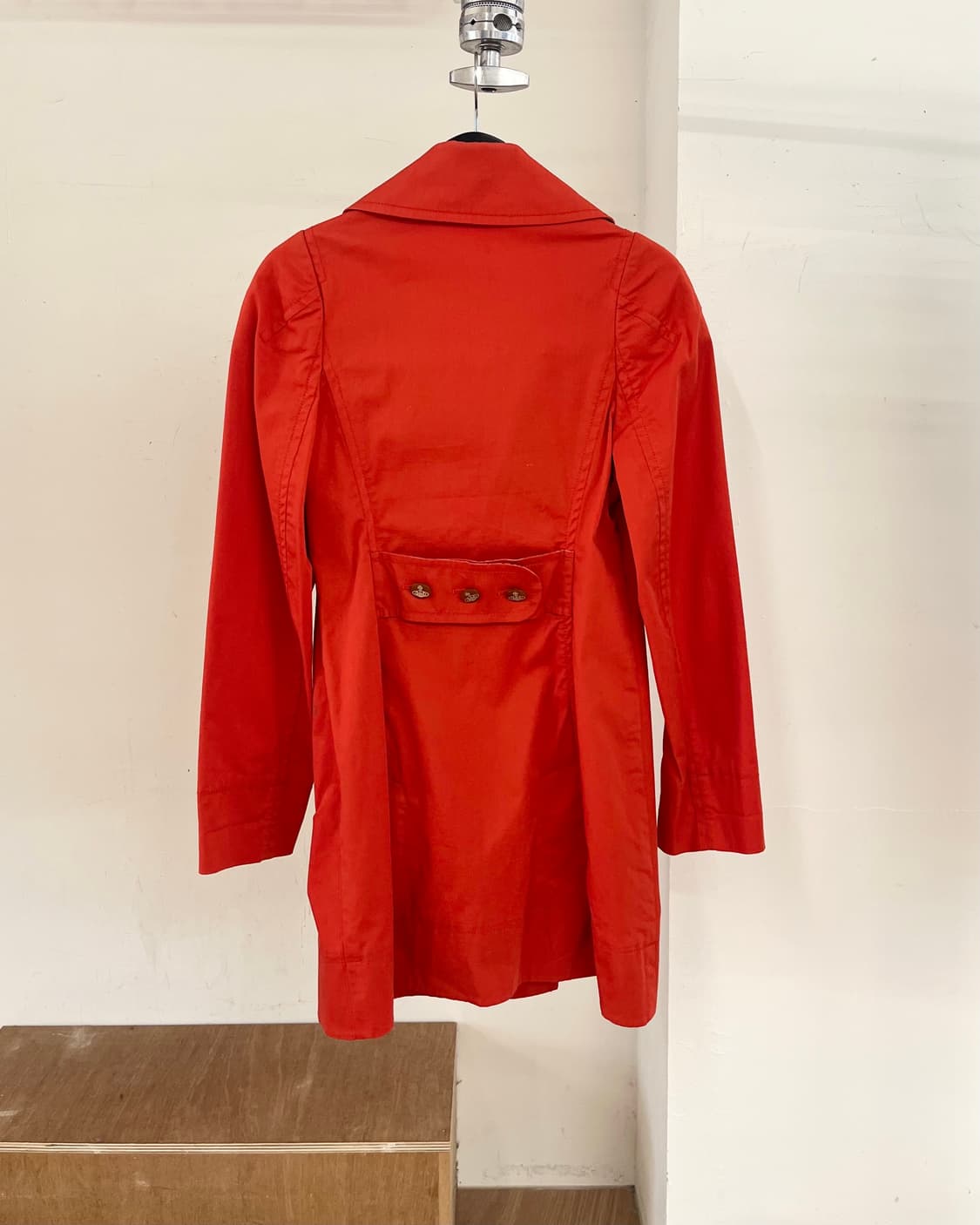 비비안 웨스트우드 오렌지 레드라벨 더블 브레스티드 코트 상품이미지5