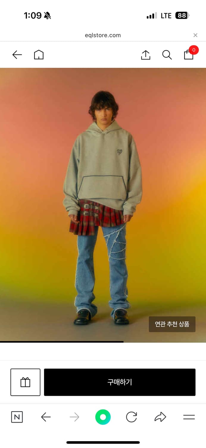 앤더슨벨 겐텔 로우컷 플레어진 29 말도안되는가격 처분.. 상품이미지1