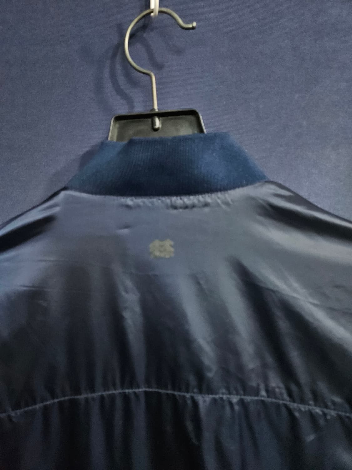 코오롱스포츠 유광 네이비 남성 100 바람막이 항공점퍼  상품이미지9