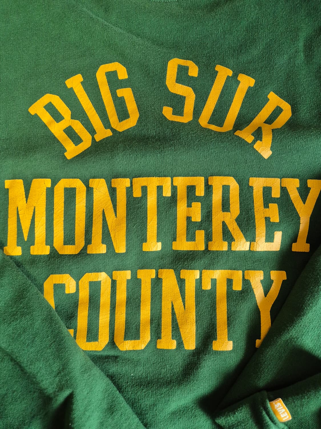 {주우재,윤아 착용} 리바이스 골드탭 맨투맨 L 상품이미지3