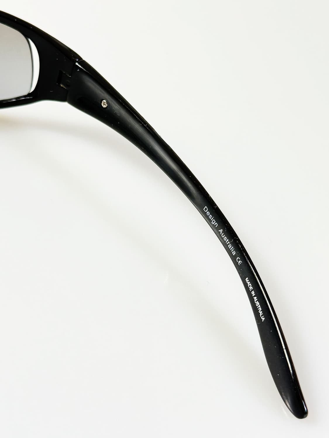 90s DIRTY DOG 블랙 랩어라운드 스포티 빈티지 선글라스 상품이미지7