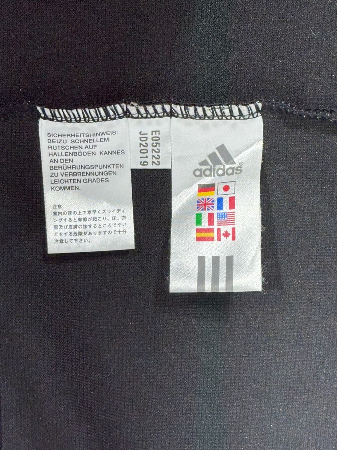 O0s 아디다스 블랙 화이트 삼선 스몰 로고 올드스쿨 트랙탑 져지 상품이미지8