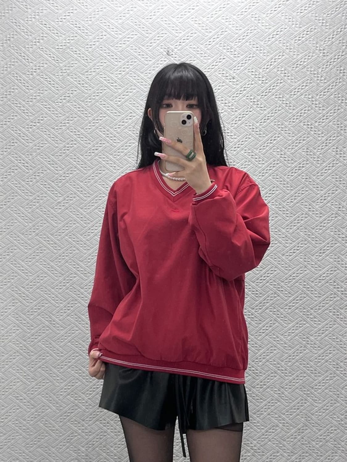 나이키 빈티지 올드스쿨 레트로 90's 바람막이 웜업 XL C12420 상품이미지1