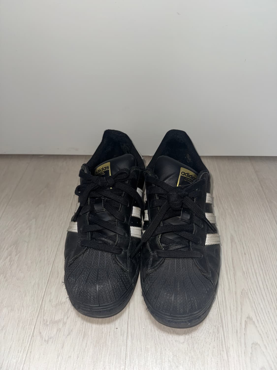 아디다스 슈퍼스타 블랙 검정 운동화 상품이미지2