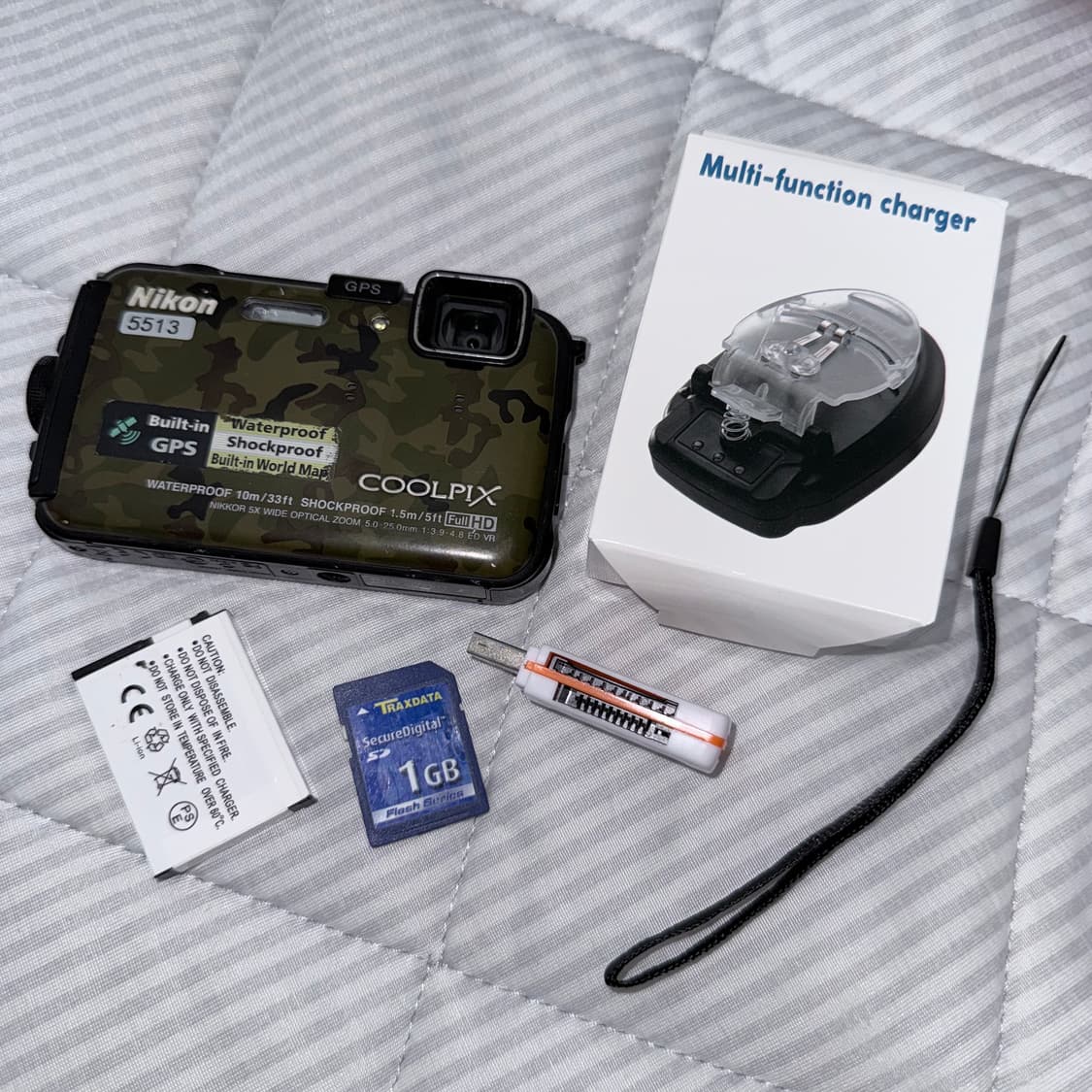 니콘 쿨픽스 aw100 카모 디카 디지털카메라 상품이미지7