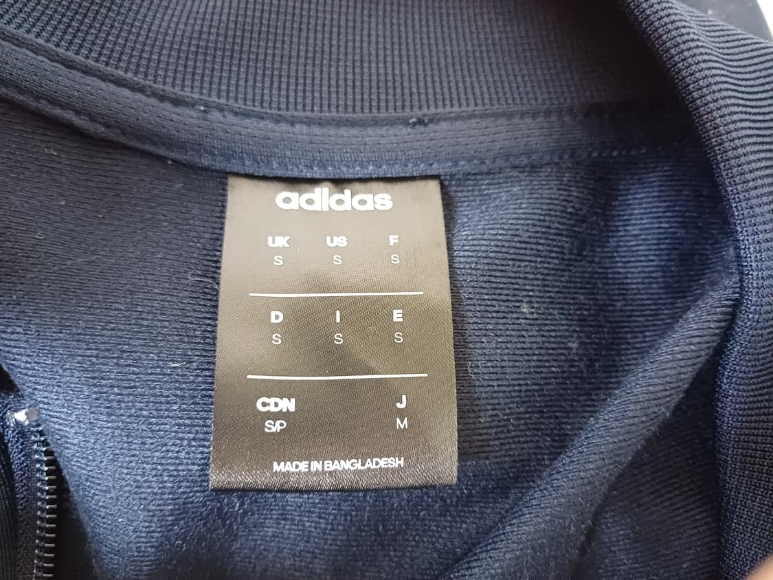 아디다스 네이비 삼선 트랙탑 져지 상품이미지4