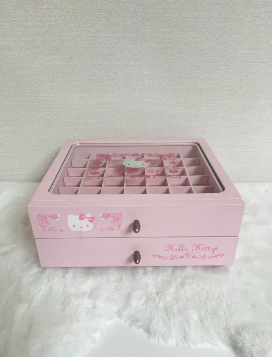 고전키티 목제 보관함 상품이미지1