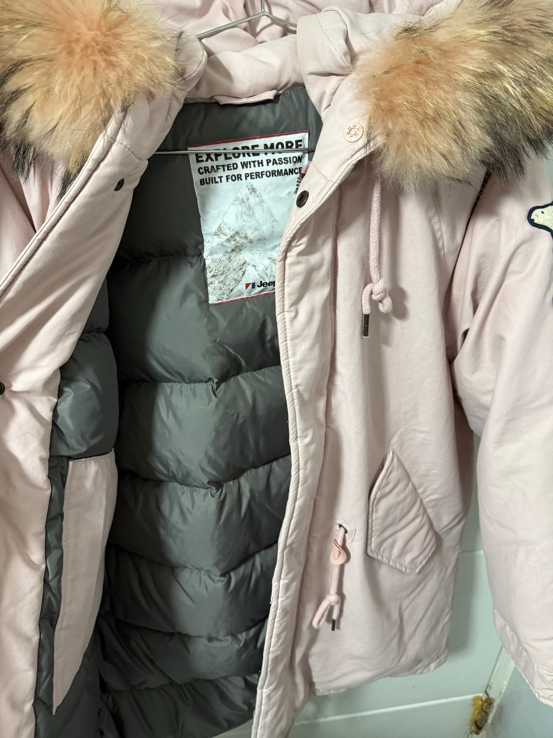 지프여성오리털점퍼 상품이미지4