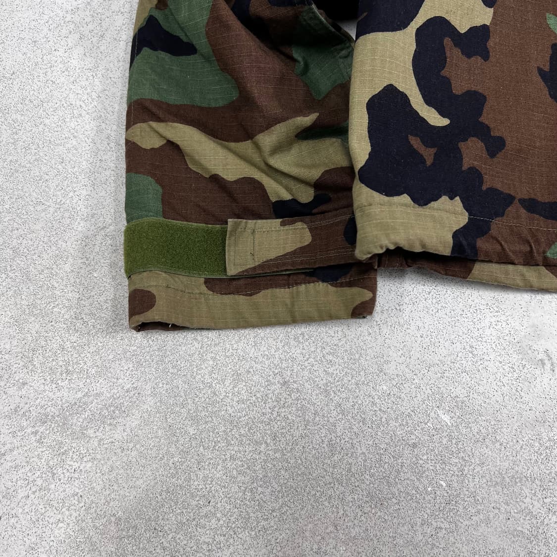 밀리터리 카모 후드 자켓 상품이미지3