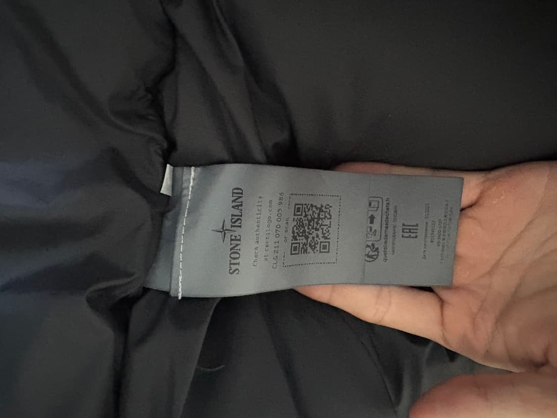 스톤아일랜드 24FW 크링클랩스 패딩 L 상품이미지5