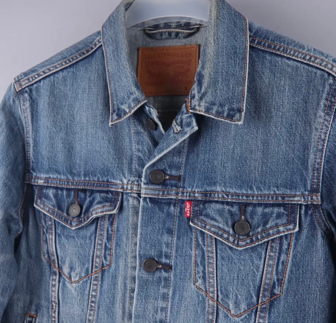 리바이스 빈티지 데님 트러커 자켓 s 상품이미지1