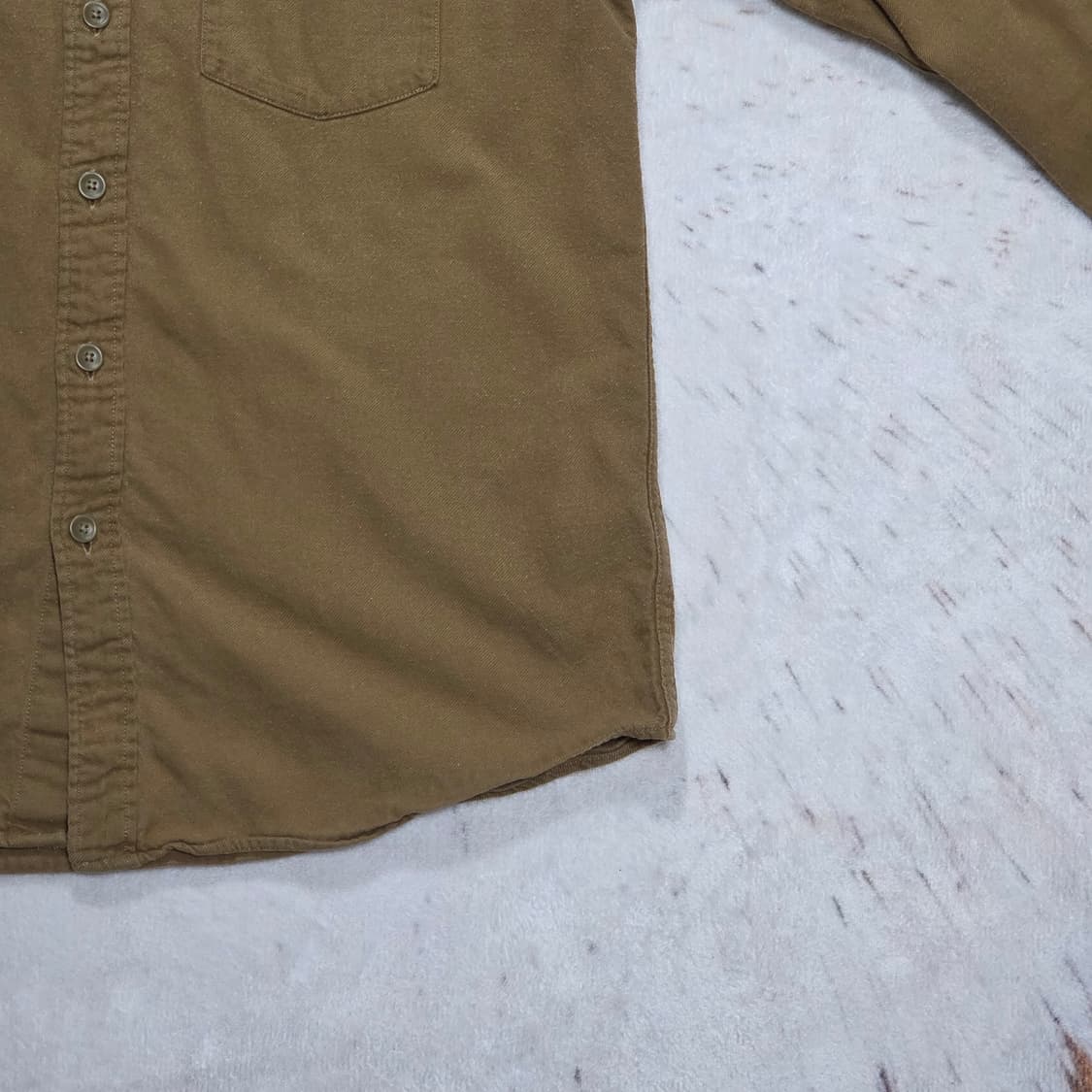 재팬 유니클로 브라운 셔츠 상품이미지3