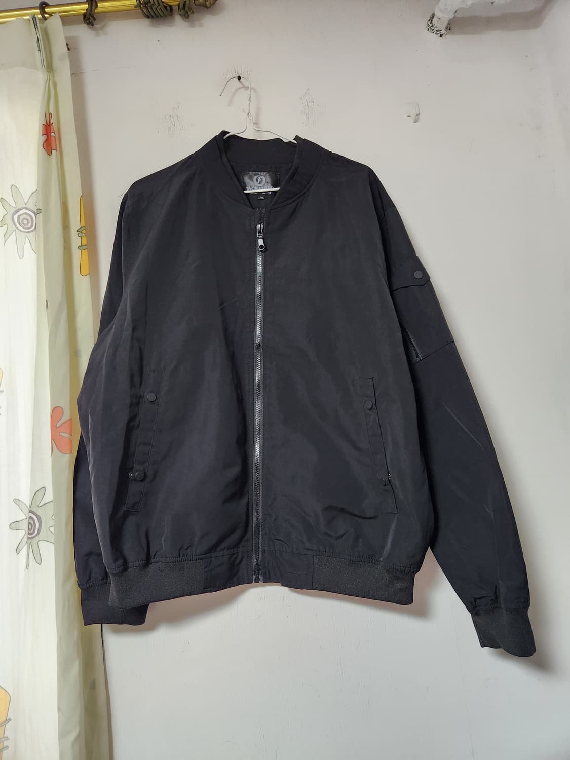 잭필드 블랙 블루종 봄버 자켓 110 상품이미지1