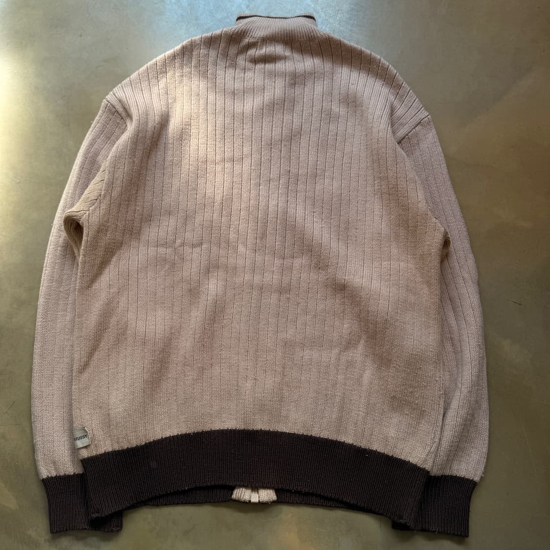 90 ~ 00S 올드 스투시 니트 집업 상품이미지5