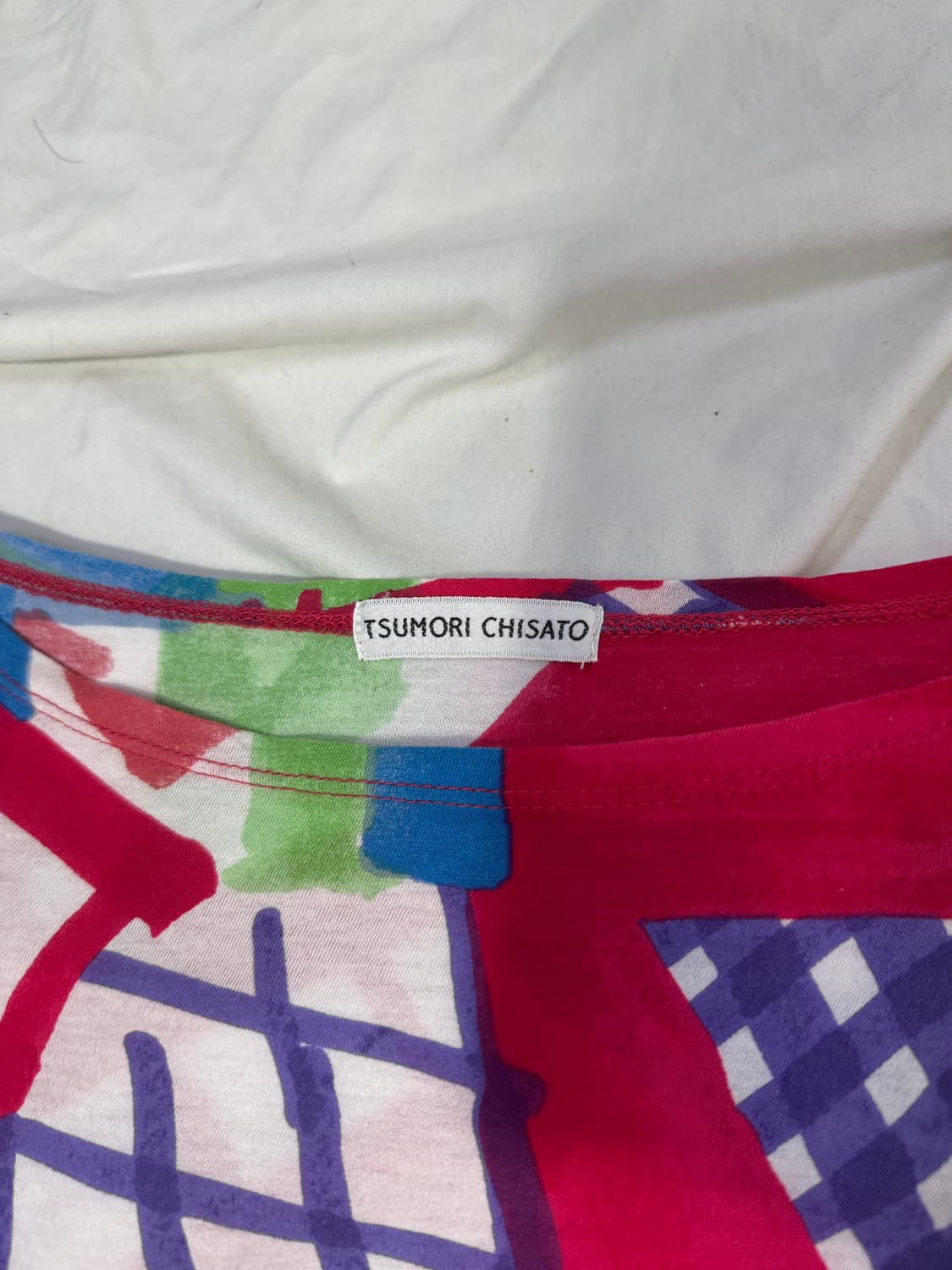 츠모리 치사토 아트 프린트 티셔츠  상품이미지6