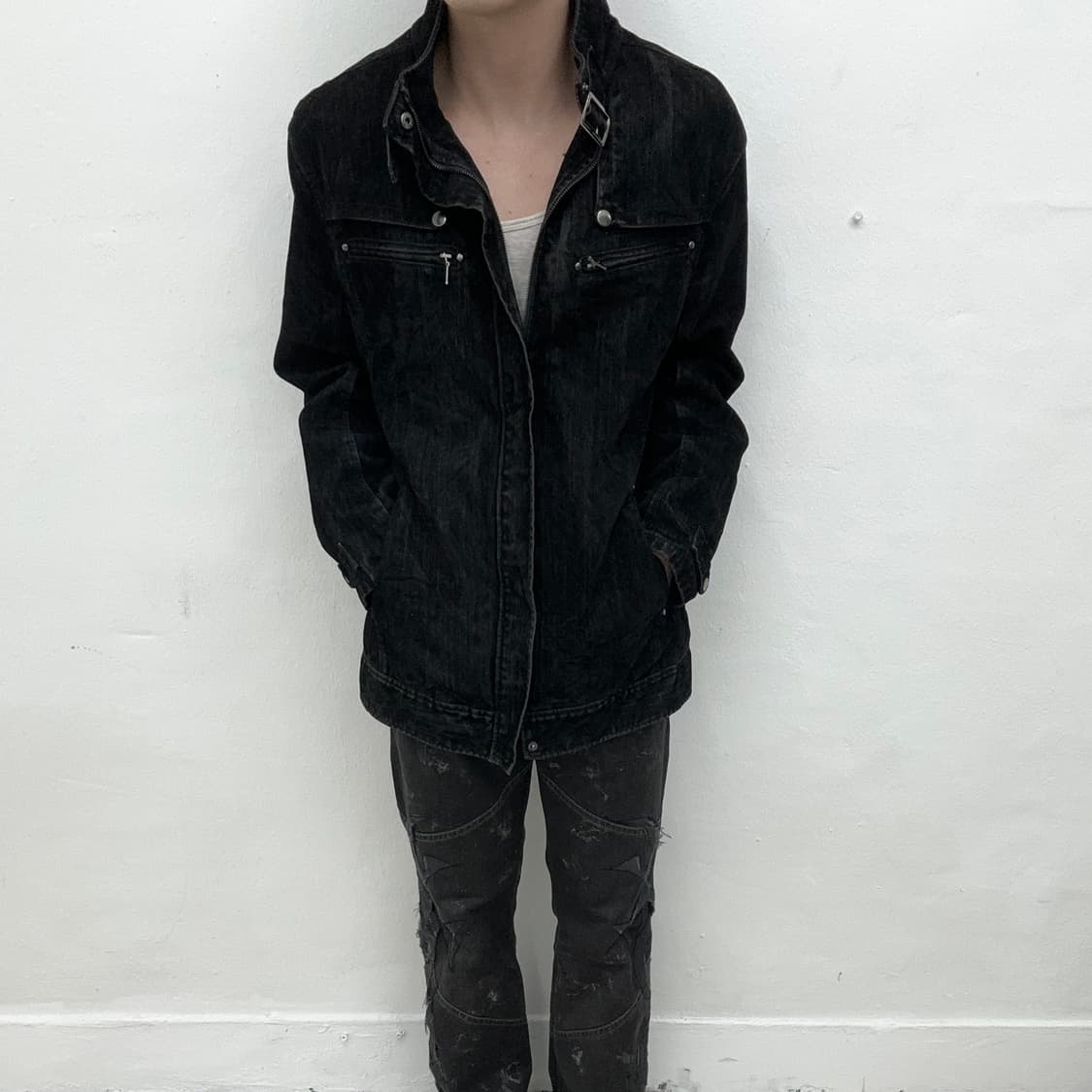 Thruxton waxed denim jacket 상품이미지2