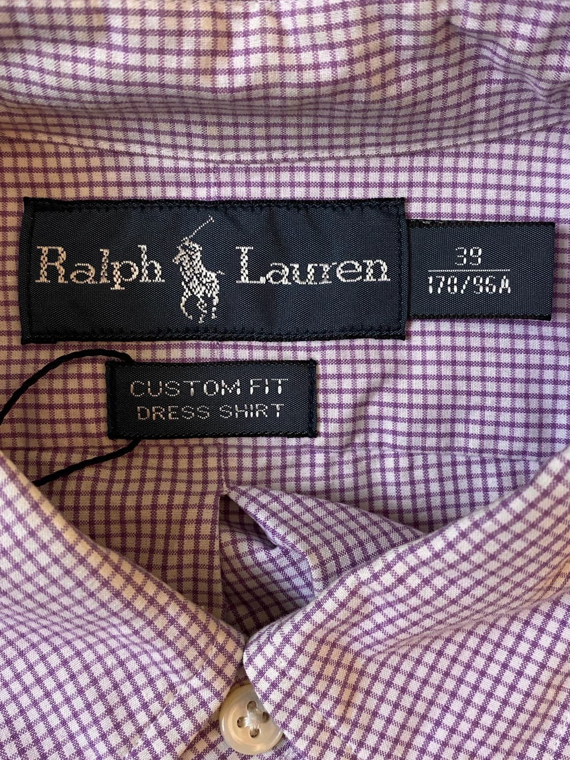 폴로 랄프로렌 체크 셔츠 (Man M) AB1366 상품이미지5