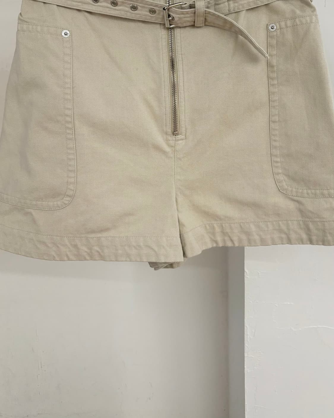 이자벨 마랑 아이보리 에뚜왈 파라나 벨티드 쇼츠 상품이미지3