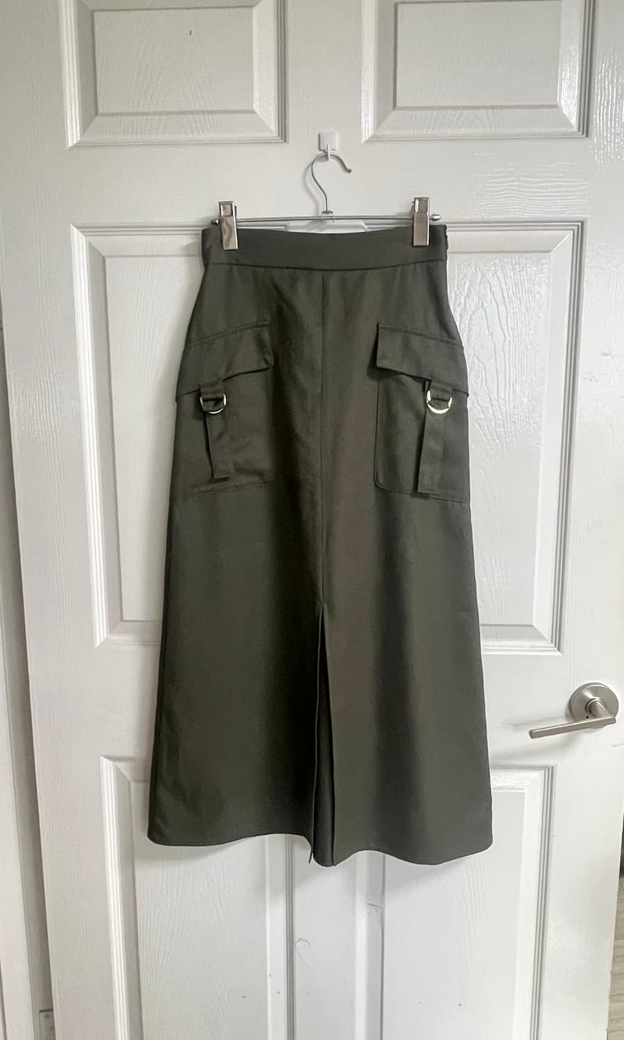Belt cargo slit skirt 상품이미지1