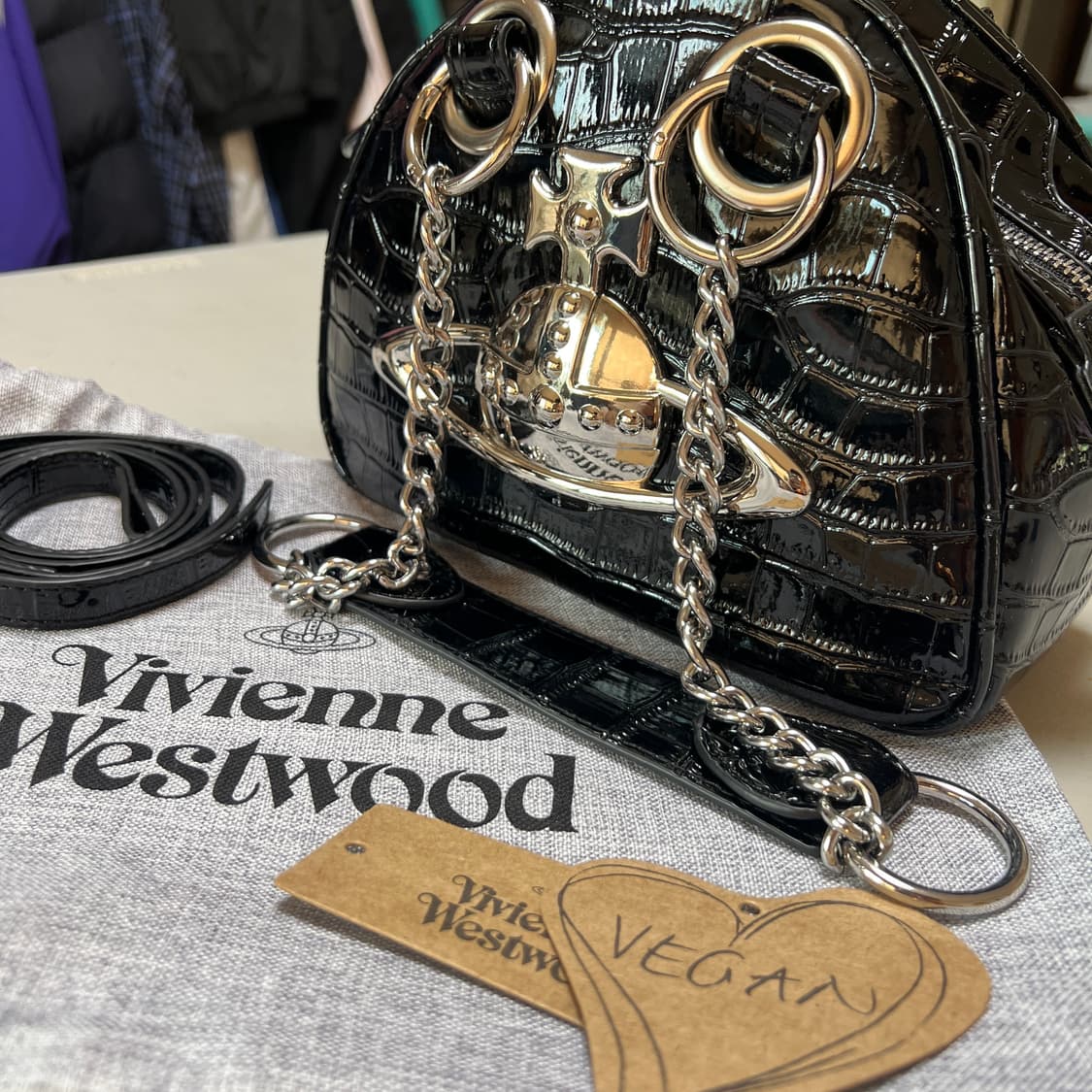 비비안웨스트우드 아카이브 야스민 백 상품이미지2