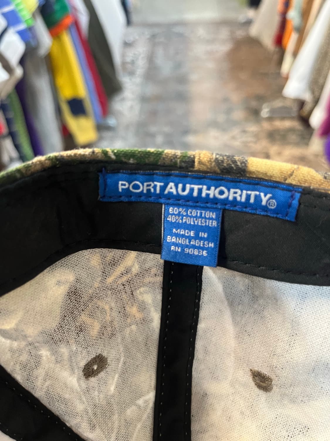 PORT AUTHORITY 리얼트리 빈티지 볼캡 상품이미지2