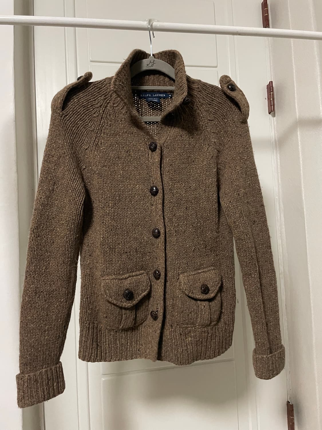 폴로 랄프로렌 울 캐시미어 혼방 니트 가디건 상품이미지1