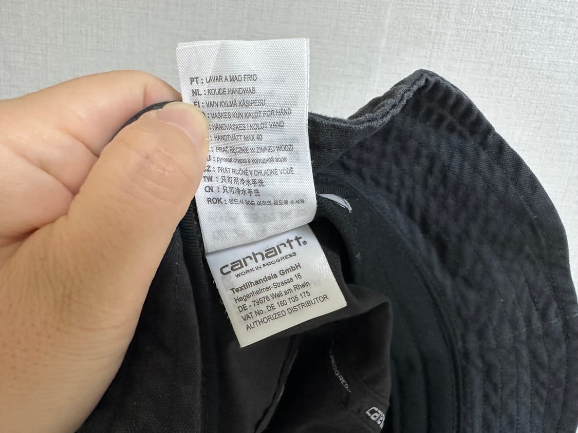 CARHARTT 칼하트 자수 버킷 모자 상품이미지7