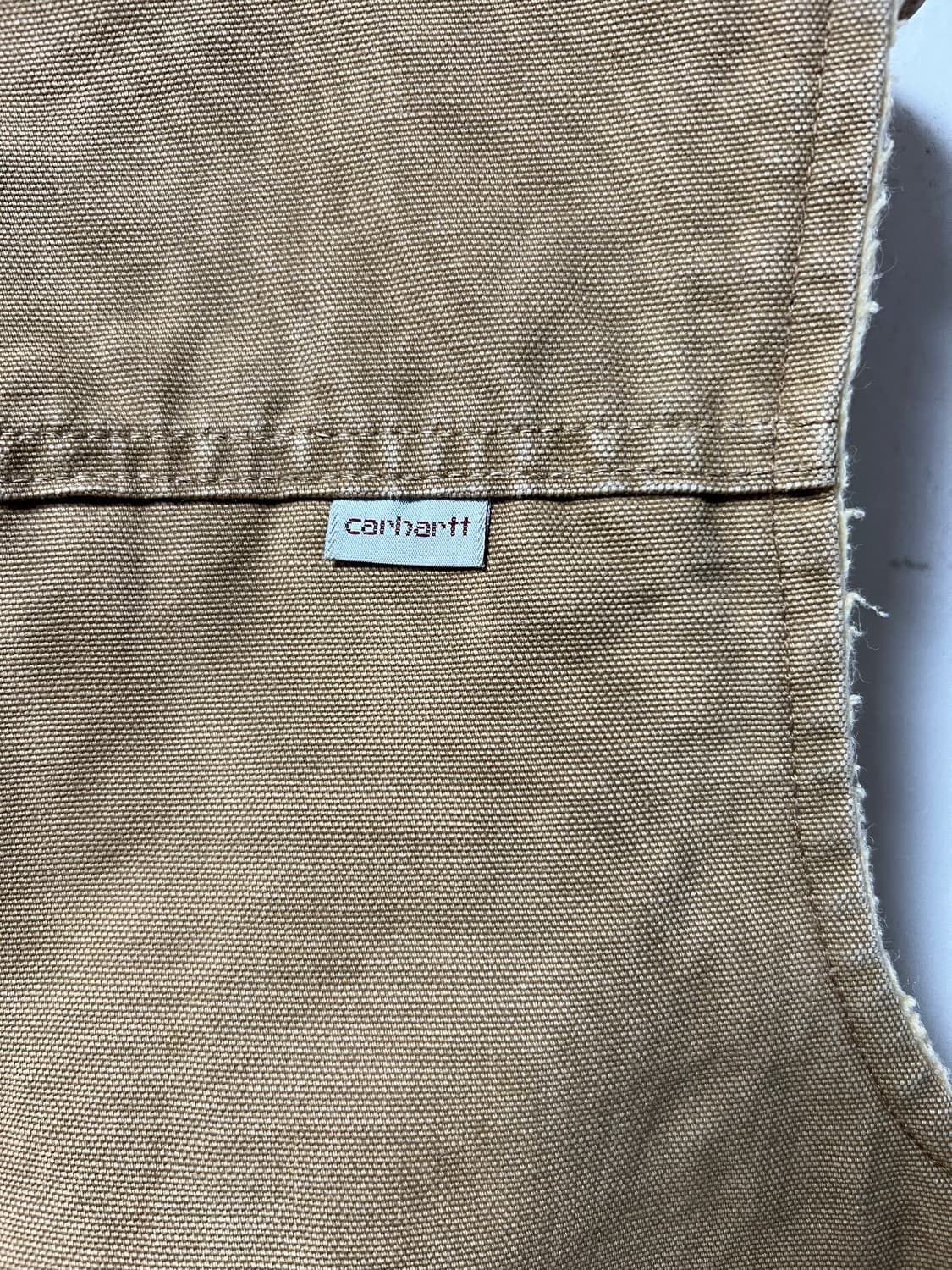 칼하트 브라운 쉐르파 라이너 베스트 상품이미지3