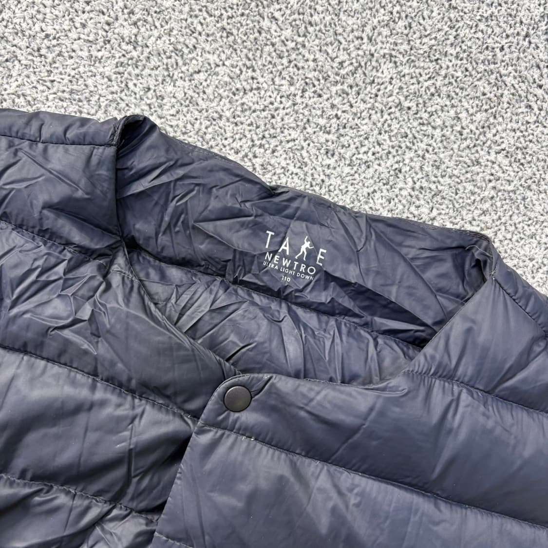 110 테이트 남성 경량 구스다운 조끼 0401J 상품이미지2