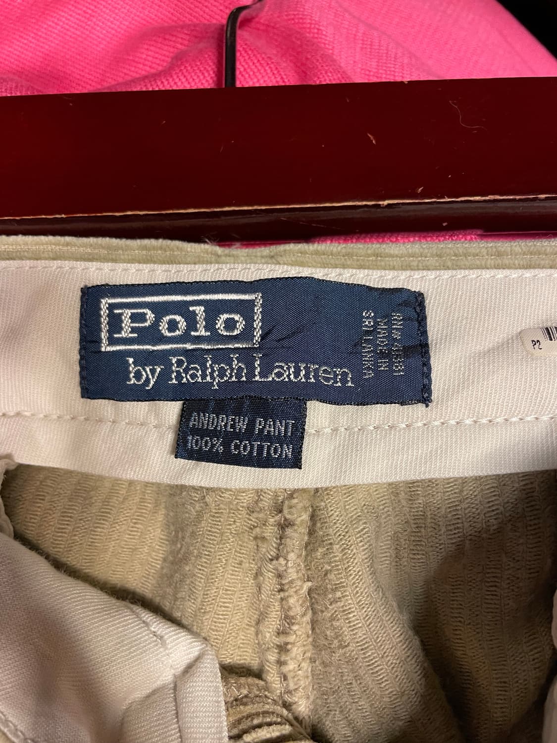 폴로 코듀로이 팬츠 상품이미지5