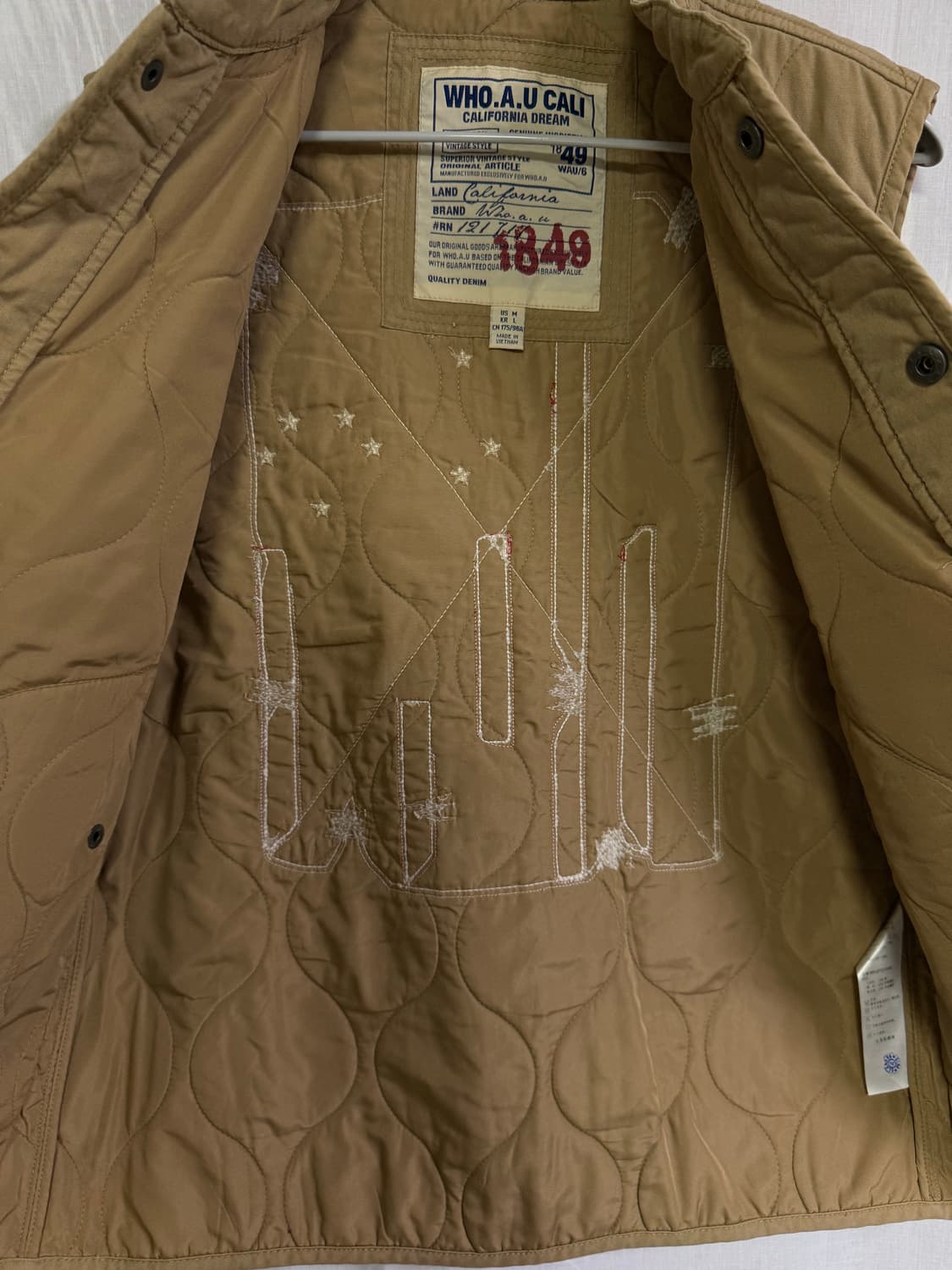 후아유 아메리칸 캐주얼 퀼팅 베스트 (whoau) 상품이미지3