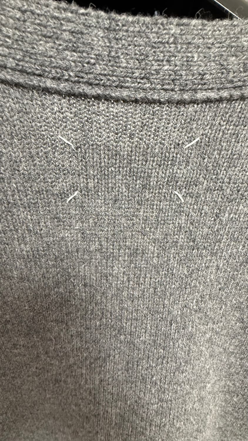 [M] 마르지엘라 엘보우패치 가디건 그레이 상품이미지6