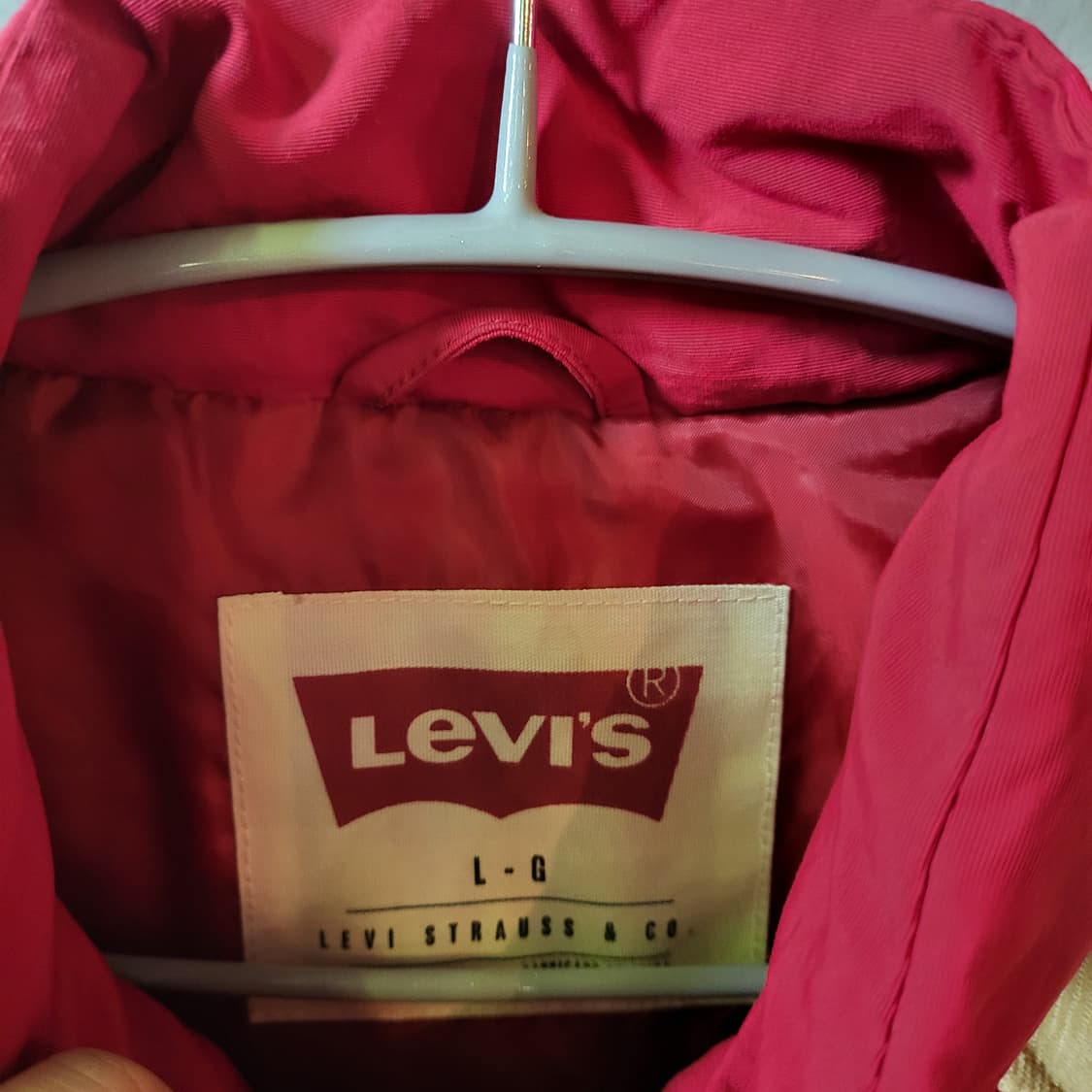 리바이스 패딩 베스트 (L) 상품이미지5