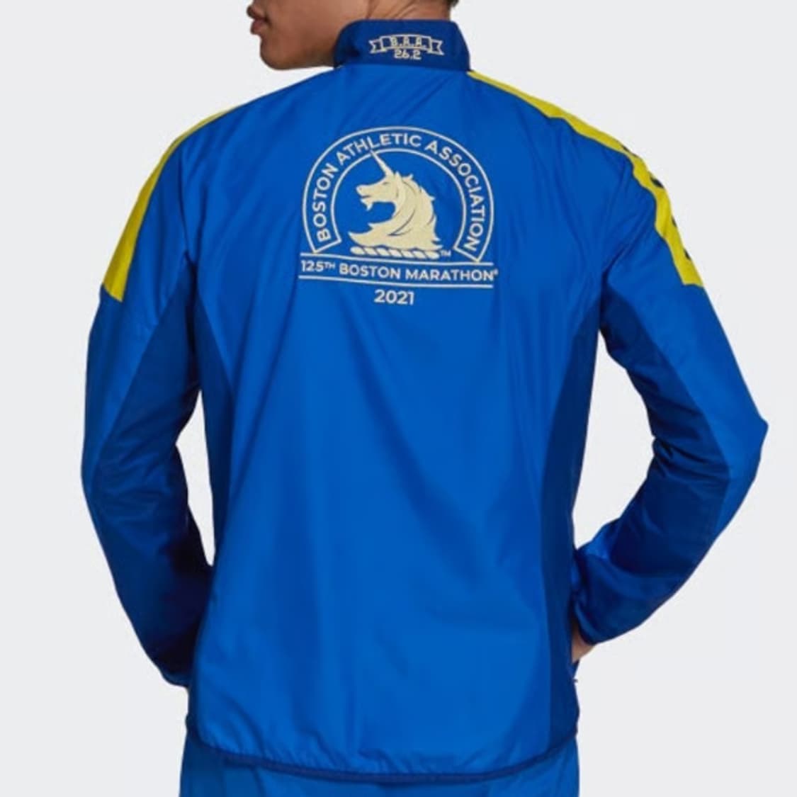 아디디스 / 2021 보스턴 마라톤 윈드브레이커 바람막이 자켓 (M) 상품이미지2