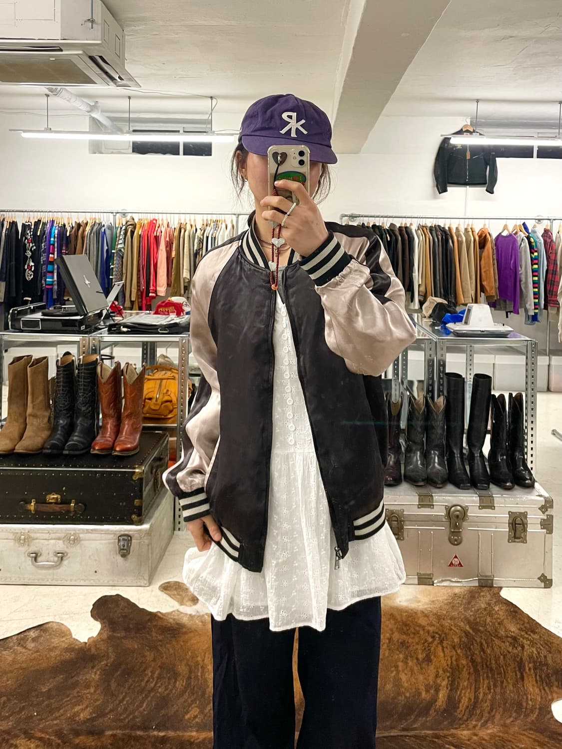 VTG reversible skajan 빈티지 리버시블 스카잔 상품이미지2