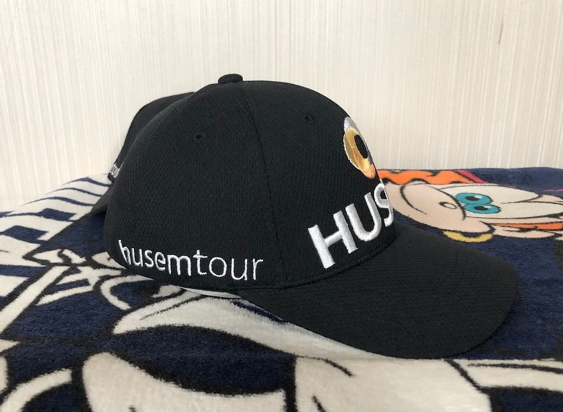 팀휴셈(HUSEM)골프단 일본투어 프로골퍼모자/캡(검) S 상품이미지6