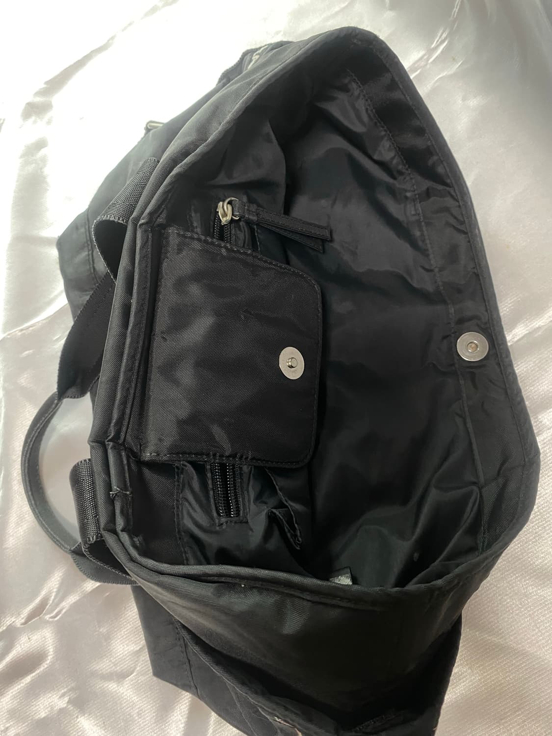 폴로진 블랙 토트백 상품이미지2