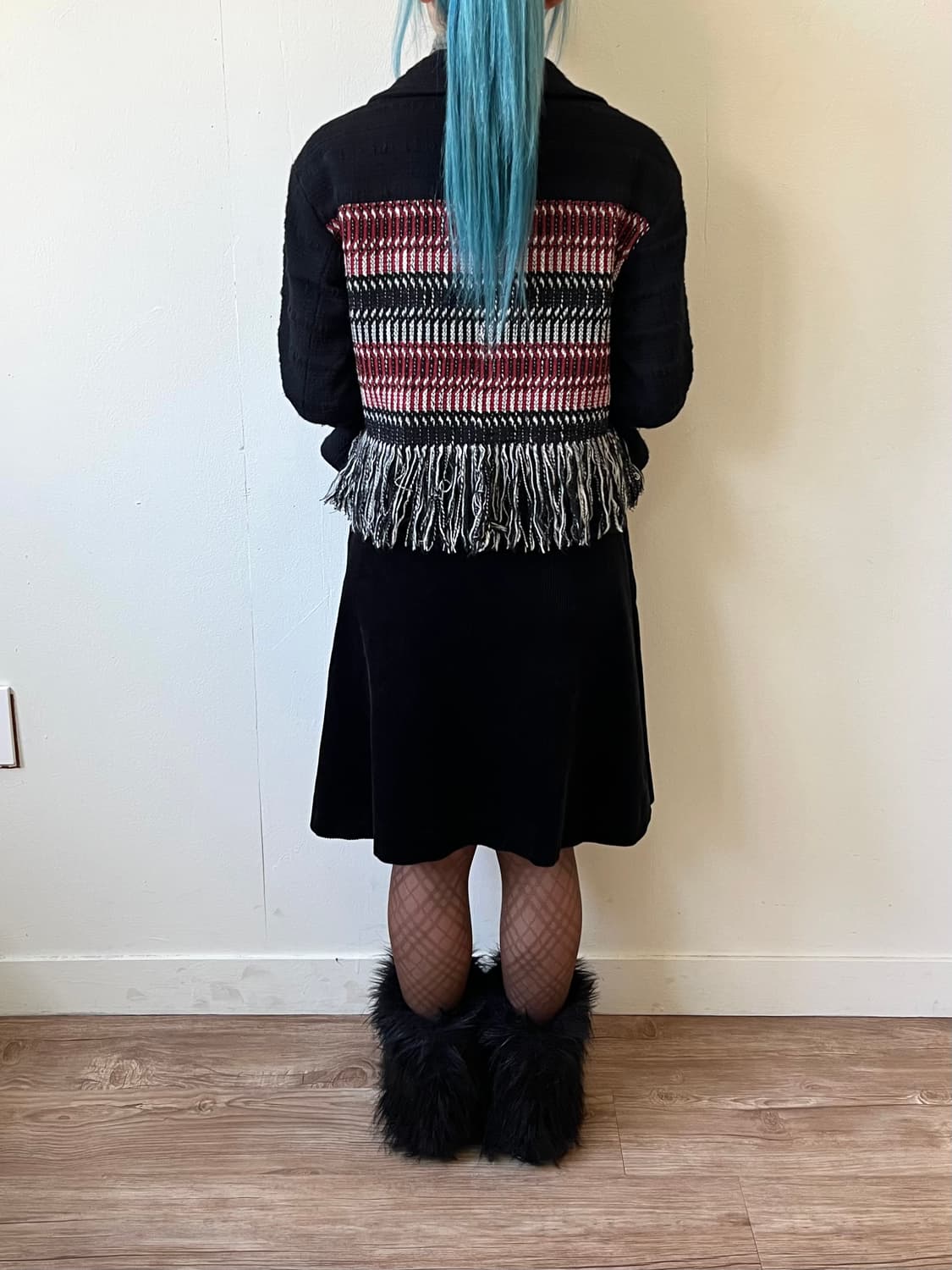 ALBERTO FERMANI 트위드 프릴 크롭 자켓 상품이미지8