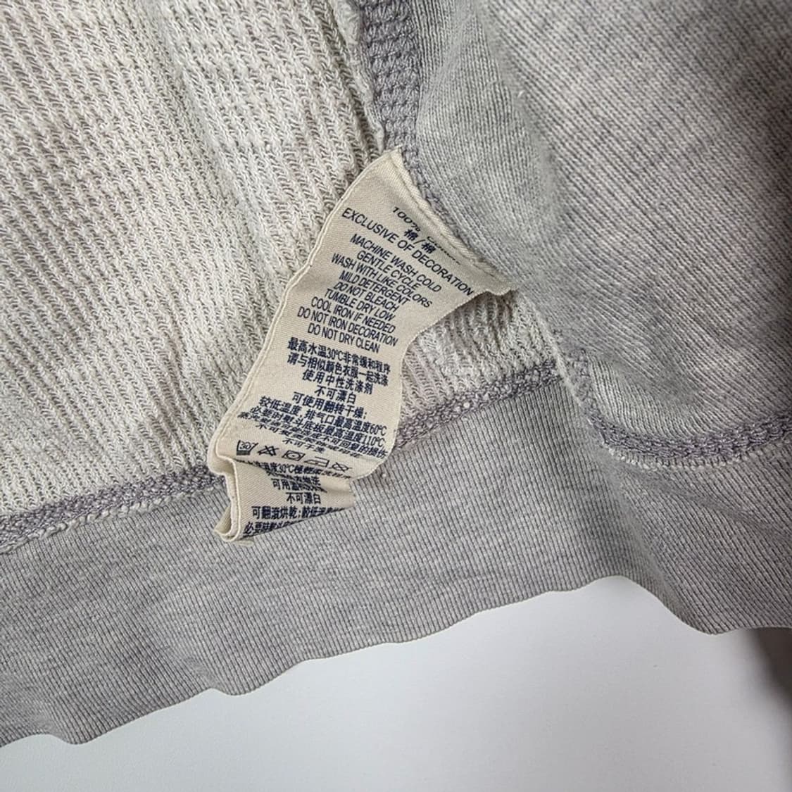 폴로 진스 랄프로렌 아카이브 성조기 패치 빈티지 후드집업 L 상품이미지6