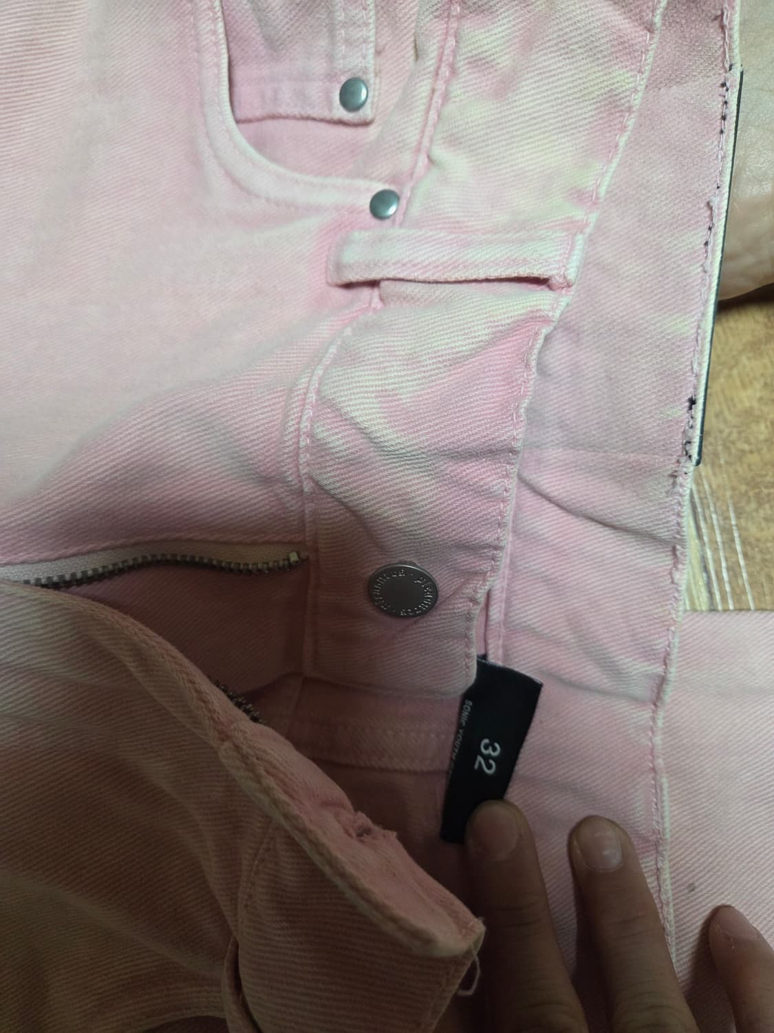 플레저스 x 소닉유스 워싱머신 데님팬츠 32 상품이미지7