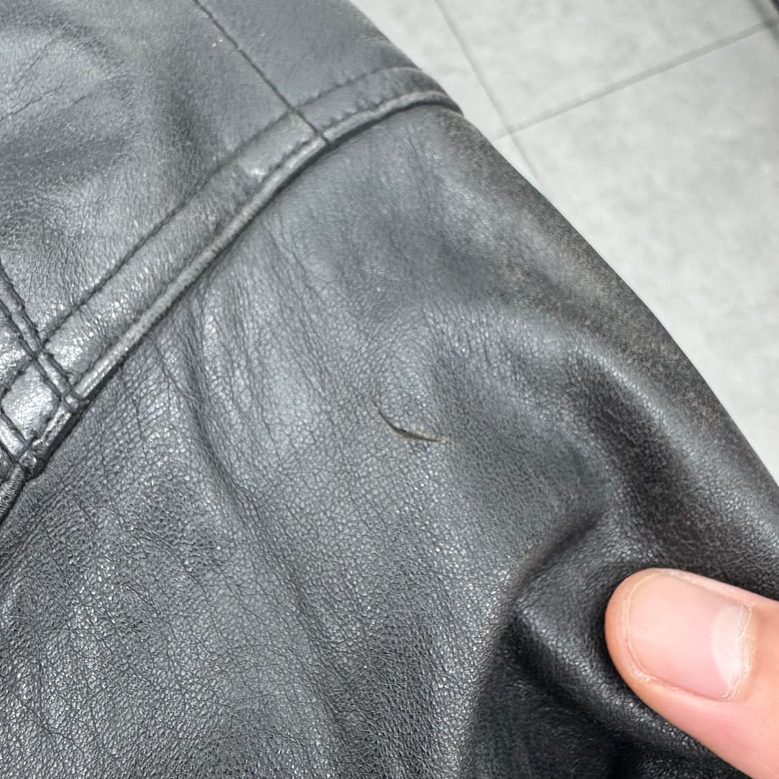 입생로랑 가죽 자켓  상품이미지8