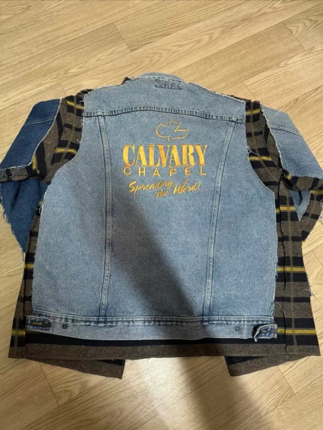 [M]리빌드바이니들스 리버시블 청자켓 상품이미지2