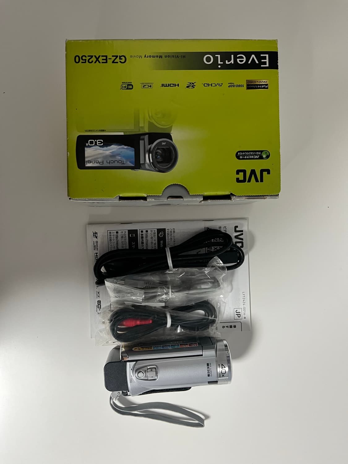 ✔️원격조정/ 풀박구성/ jvc gz ex250 빈티지 캠코더 상품이미지2