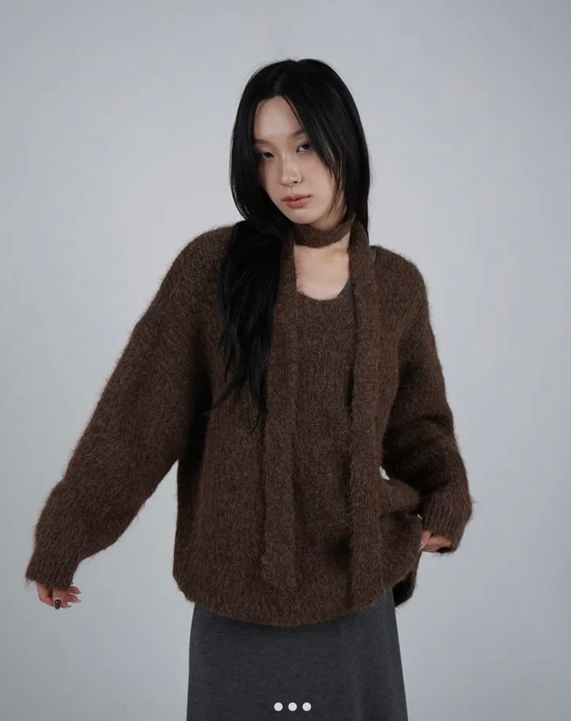 머플러 set 니트  상품이미지1