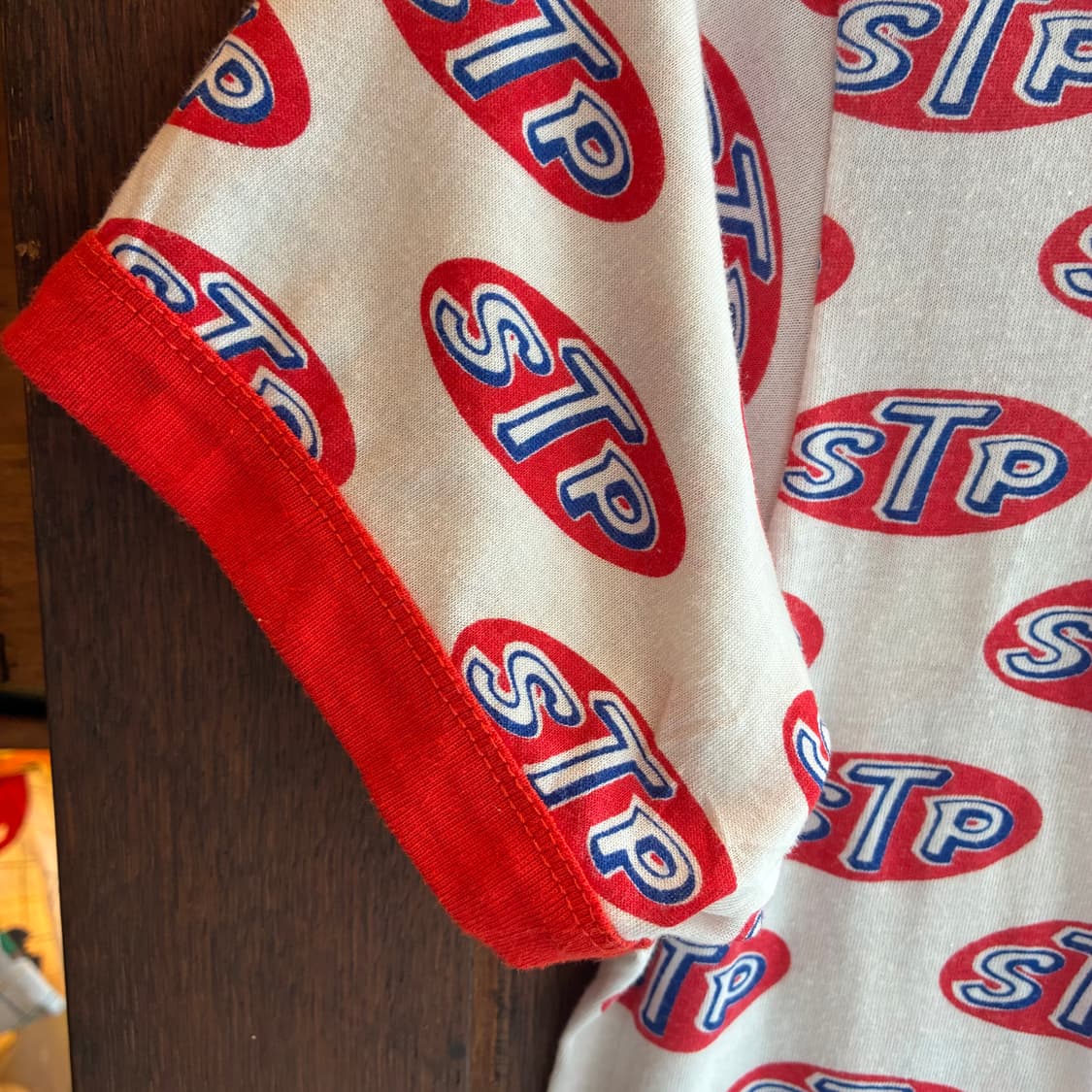 80’s STP All Over Print Ringer Tee 상품이미지4