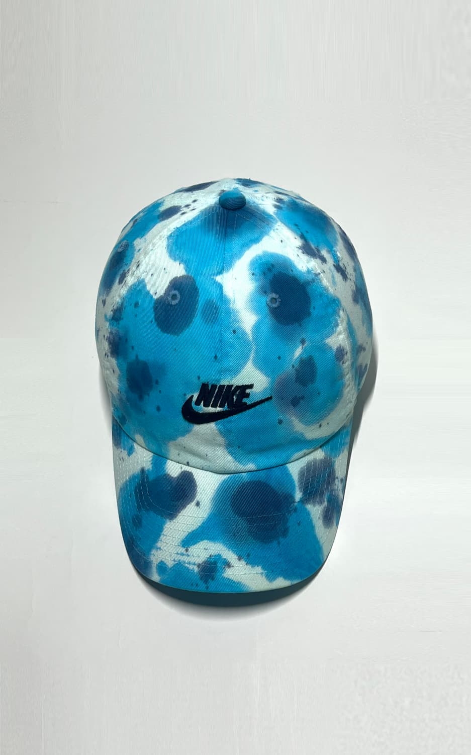 나이키 초레어 빈티지 커스텀 타이다이 하늘색/블루 오션 블룸 볼캡 모자 상품이미지4