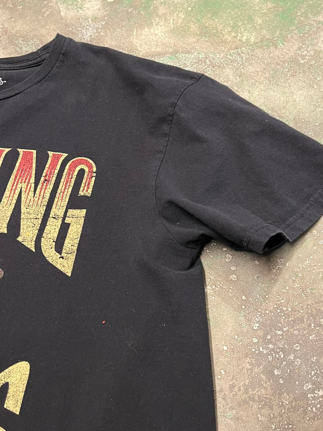 [XL] 롤링스톤즈 밴드티 오피셜 머천다이즈 반팔티 크랙 프린팅 굿즈 상품이미지5