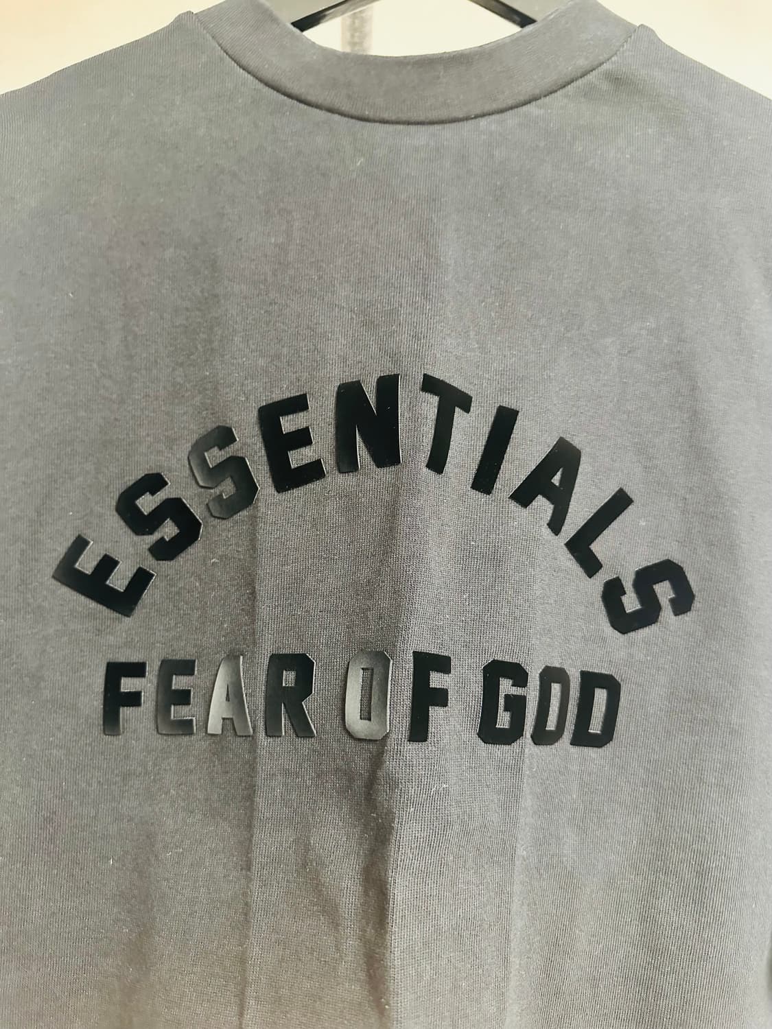 Essentials 정품 헤비 저지 크루넥 티셔츠 제트블랙 S사이즈 판매 상품이미지1